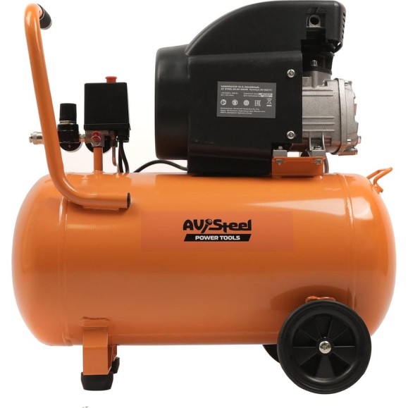 Компрессор AV Steel 50 л/8 бар/220 л AV-965111 Компрессор AV Steel 50 л/8 бар/220 л AV-965111