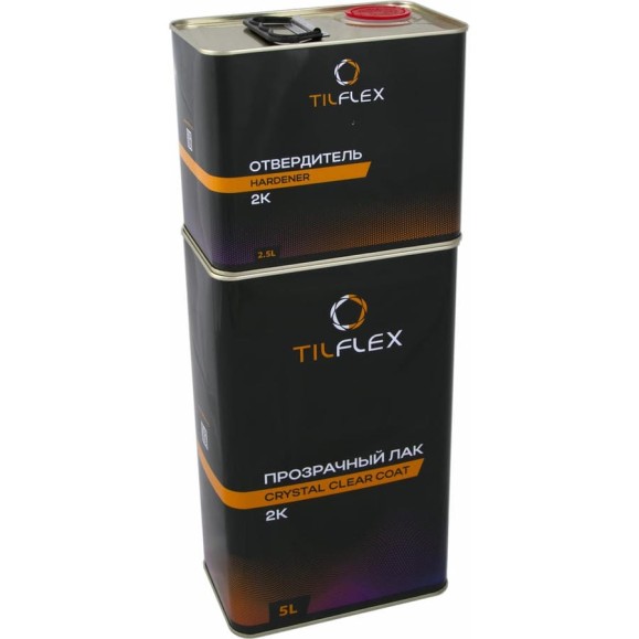 Лак TILFLEX 2K, в комплекте с отвердителем (5л+2,5л) TLS01 Лак TILFLEX 2K, в комплекте с отвердителем (5л+2,5л) TLS01