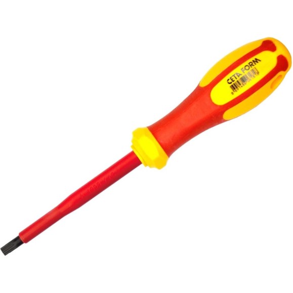 Отвёртка диэлектрическая Ceta Form 1000V torx T25x125 мм, длина 235мм, G04-025-125 Отвёртка диэлектрическая Ceta Form 1000V torx T25x125 мм, длина 235мм, G04-025-125