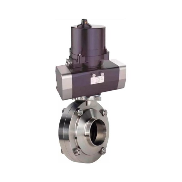 Затвор дисковый DN.ru 304-304-Sil-2W-W-H Ду32 Ру10 электропривод 220В D050-81348 Затвор дисковый DN.ru 304-304-Sil-2W-W-H Ду32 Ру10 электропривод 220В D050-81348