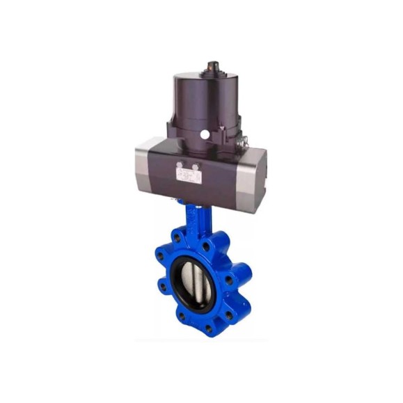 Затвор DN.ru QT450-304-EPDM-2W-Fb-H Ду100 Ру16 LUG, эл.привод ЭПВП-014 220В D050-81261 Затвор DN.ru QT450-304-EPDM-2W-Fb-H Ду100 Ру16 LUG, эл.привод ЭПВП-014 220В D050-81261