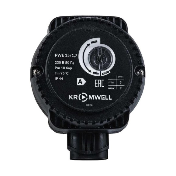 Насос для гвс с частотным регулированием KROMWELL PWE 15/1,7 Насос для гвс с частотным регулированием KROMWELL PWE 15/1,7