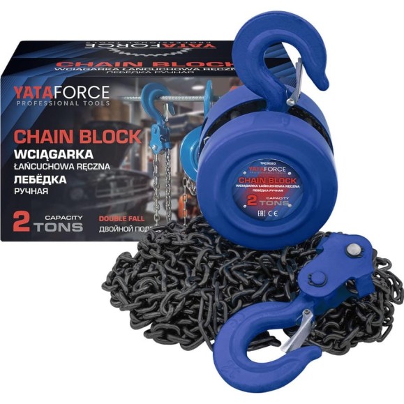 Таль ручная YATAFORCE 2т YF-TRC9020(65614) Таль ручная YATAFORCE 2т YF-TRC9020(65614)