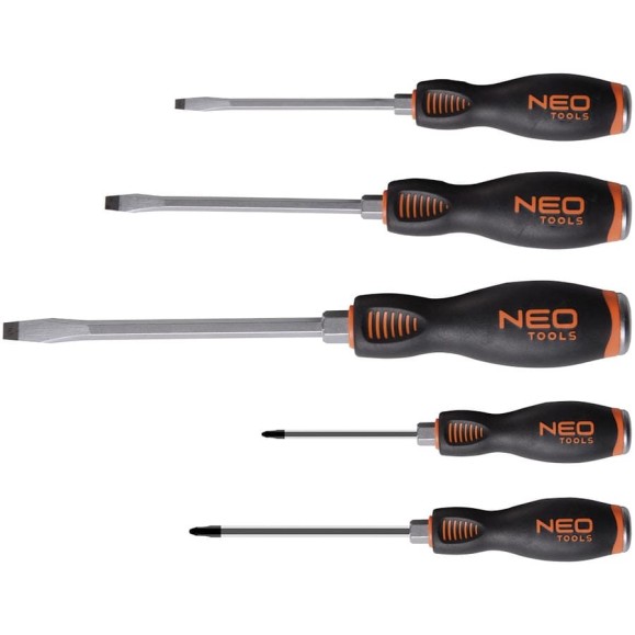 Отвертки NEO Tools 5 шт. 04-240 Отвертки NEO Tools 5 шт. 04-240