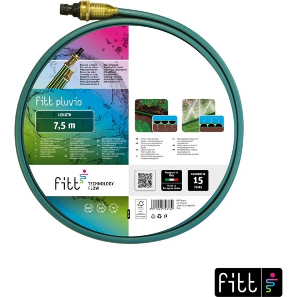 Шланг FITT PLUVIO NEW 7,5 м 69000.00022.59027 Шланг FITT PLUVIO NEW 7,5 м 69000.00022.59027