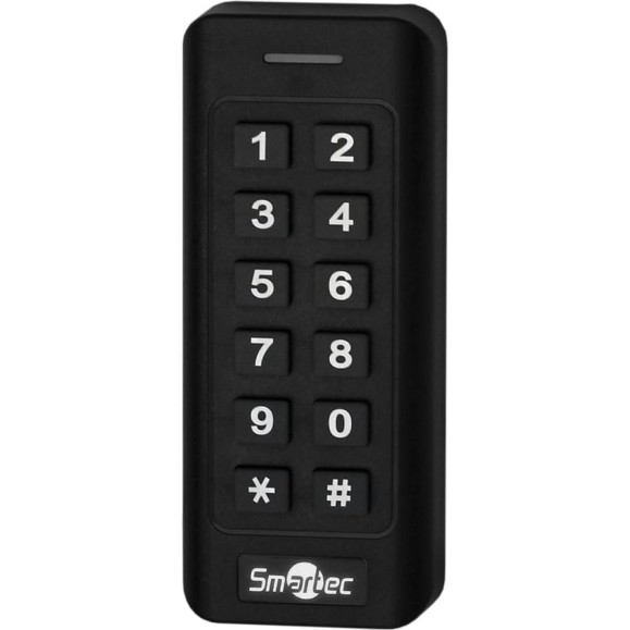 Считыватель EM Smartec ST-PR022EK-BK с клавиатурой, черный smkd0758.1 Считыватель EM Smartec ST-PR022EK-BK с клавиатурой, черный smkd0758.1