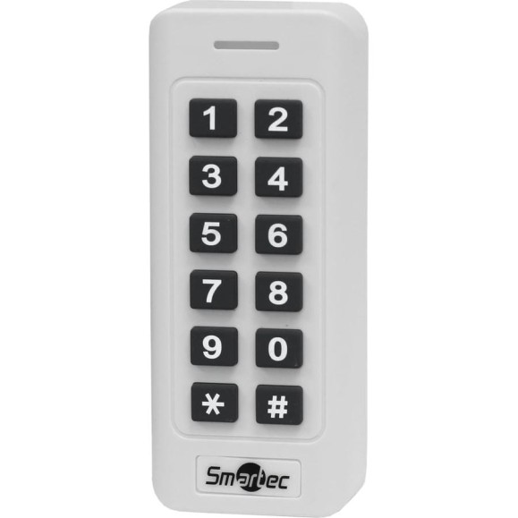 Считыватель EM Smartec ST-PR022EK-WT с клавиатурой, белый smkd0758 Считыватель EM Smartec ST-PR022EK-WT с клавиатурой, белый smkd0758