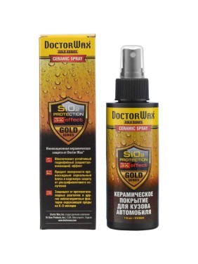 Керамическое покрытие для кузова автомобиля DoctorWax DW8804 Керамическое покрытие для кузова автомобиля DoctorWax DW8804