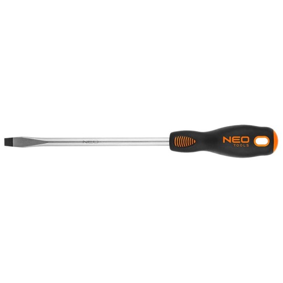 Шлицевая отвертка NEO Tools 6.5x150 мм S2 04-015 Шлицевая отвертка NEO Tools 6.5x150 мм S2 04-015