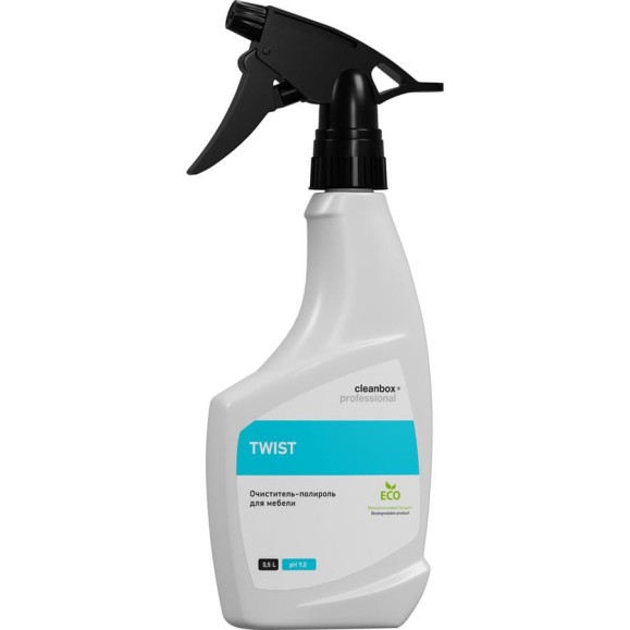 Очиститель - полироль для мебели CleanBox Professional TWIST (Твист) 0,5л 132505 Очиститель - полироль для мебели CleanBox Professional TWIST (Твист) 0,5л 132505