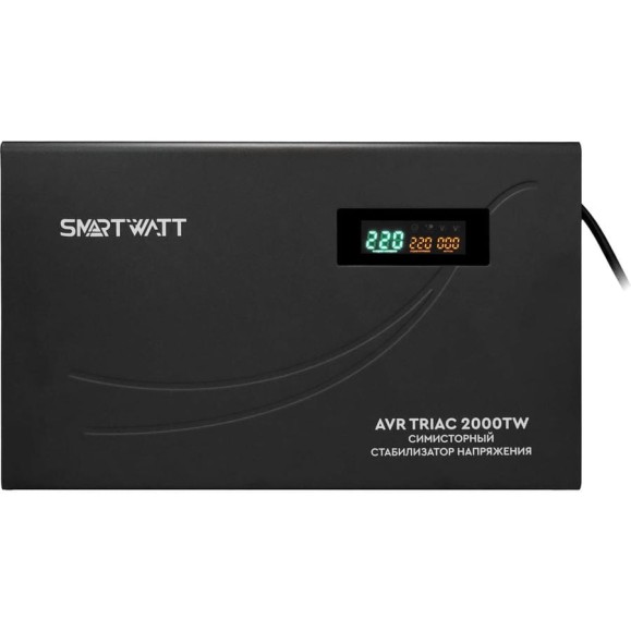 Стабилизатор напряжения SmartWatt AVR TRIAC 2000TW X946042463 Стабилизатор напряжения SmartWatt AVR TRIAC 2000TW X946042463