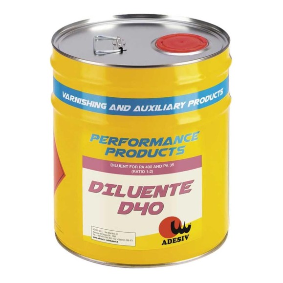 Растворитель ADESIV Diluente D40/D21. 18л AD3918D40 Растворитель ADESIV Diluente D40/D21. 18л AD3918D40