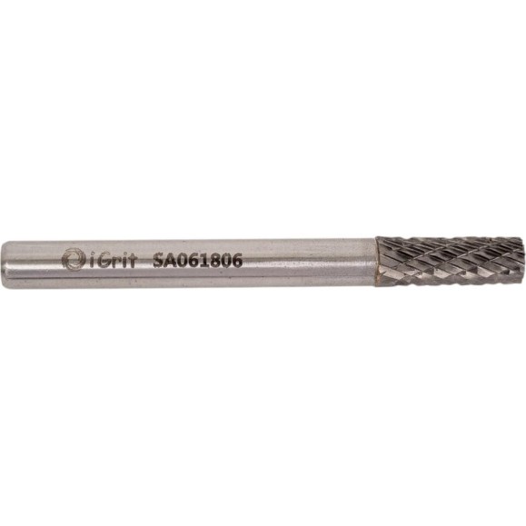 Бор-фреза твердосплавная iGrit SA 16x25x6 DOUBLE CUT SA162506