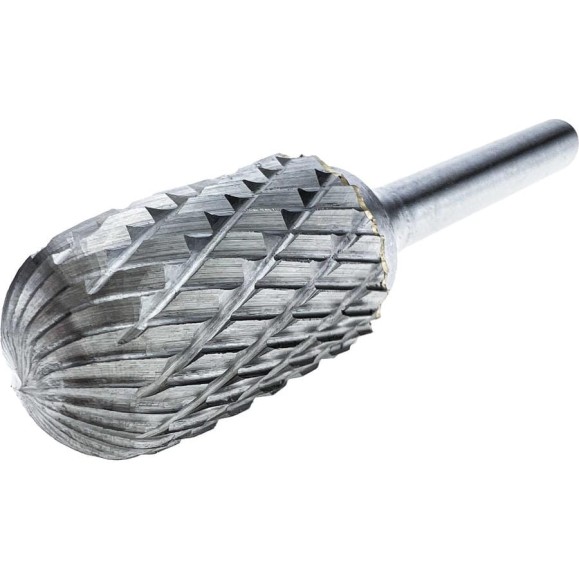 Бор-фреза твердосплавная Diamond Industrial тип C 14x25 мм S=6 мм сфероцилиндрическая DIDBFC1425 Бор-фреза твердосплавная Diamond Industrial тип C 14x25 мм S=6 мм сфероцилиндрическая DIDBFC1425