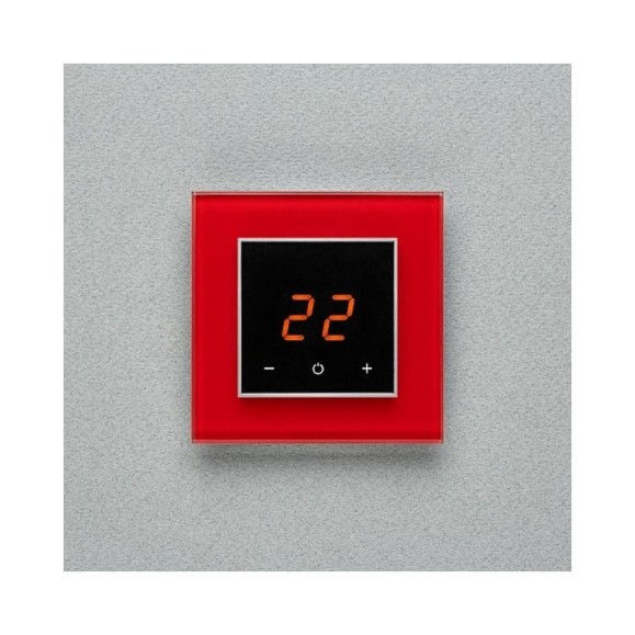 Терморегулятор AURA ORTO 1586 Red Luminous (светящийся красный) 059233 Терморегулятор AURA ORTO 1586 Red Luminous (светящийся красный) 059233