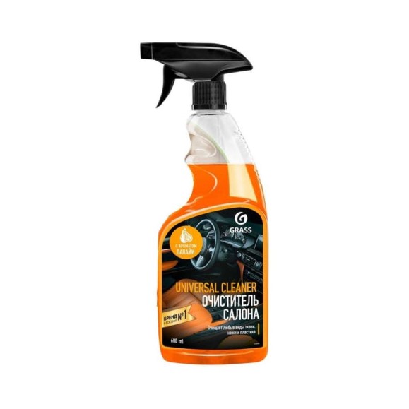 Очиститель салона Grass Universal сleaner папайя (флакон 600 мл) 110536 Очиститель салона Grass Universal сleaner папайя (флакон 600 мл) 110536