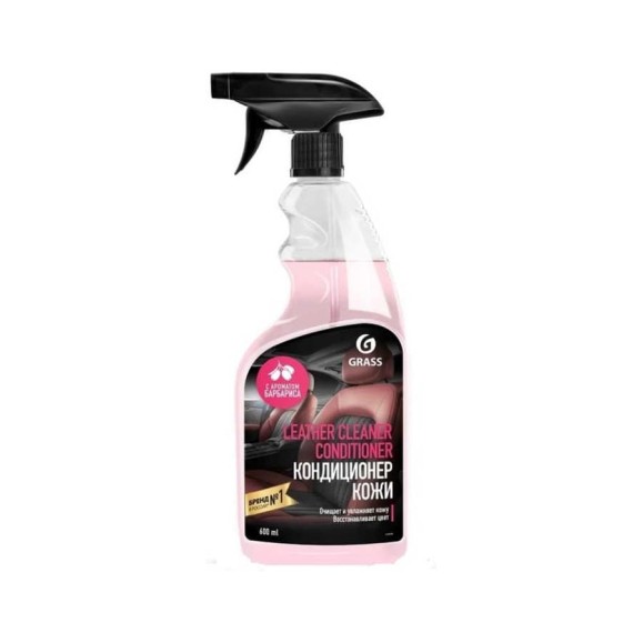Очиститель-кондиционер кожи Grass Leather Cleaner Conditioner Барбарис (флакон) 110530 Очиститель-кондиционер кожи Grass Leather Cleaner Conditioner Барбарис (флакон) 110530