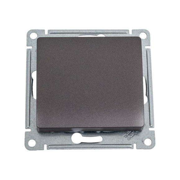 Переключатель Systeme Electric Glossa Графит 1-клавишный, сх.6,10AX SE GSL001361 Переключатель Systeme Electric Glossa Графит 1-клавишный, сх.6,10AX SE GSL001361