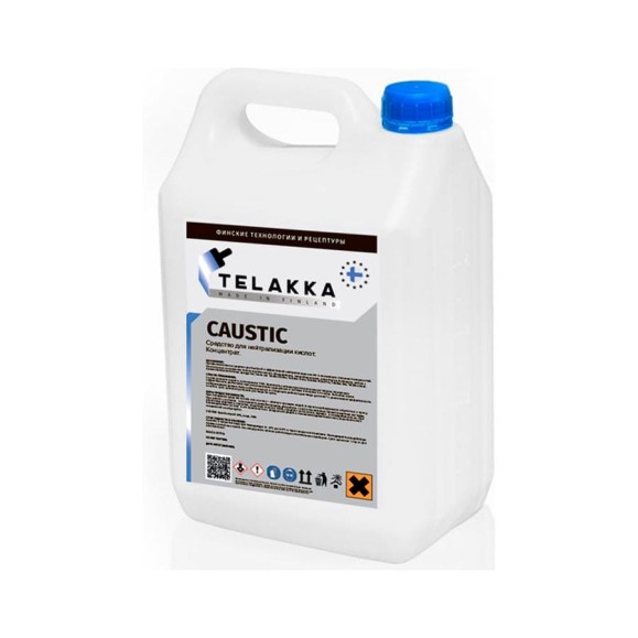 Средство для нейтрализации кислот Telakka CAUSTIC 5кг 4673763647780 Средство для нейтрализации кислот Telakka CAUSTIC 5кг 4673763647780