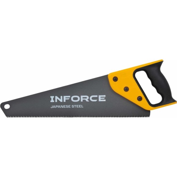Ножовка по дереву Inforce 7-8 TPI, 400 мм 06-08-29 Ножовка по дереву Inforce 7-8 TPI, 400 мм 06-08-29