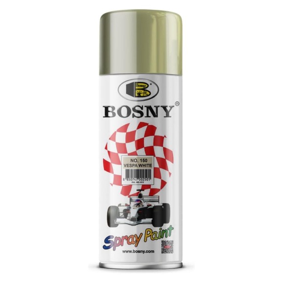 Универсальная краска Bosny лилия, аэрозоль RAL 1013 150 Универсальная краска Bosny лилия, аэрозоль RAL 1013 150