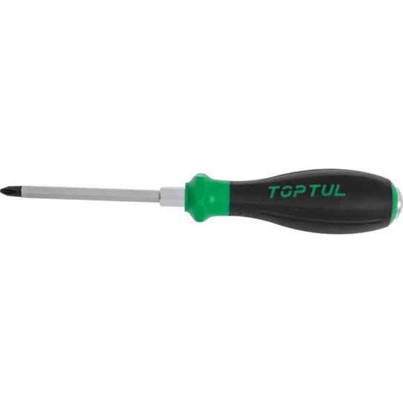 Отвертка ударная крестовая TOPTUL Pro-Plus PH2x100 мм FBGF0210 Отвертка ударная крестовая TOPTUL Pro-Plus PH2x100 мм FBGF0210