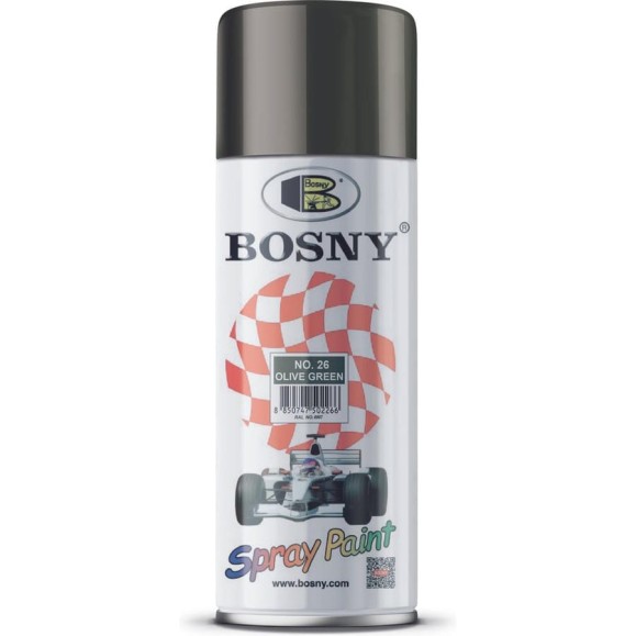 Универсальная краска Bosny зеленый оливковый RAL6003 26 Универсальная краска Bosny зеленый оливковый RAL6003 26