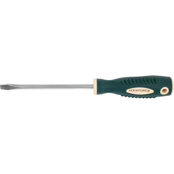 Шлицевая магнитная отвертка Rockforce Profi S2 SL8.0х150мм RF-70180150(27185) Шлицевая магнитная отвертка Rockforce Profi S2 SL8.0х150мм RF-70180150(27185)