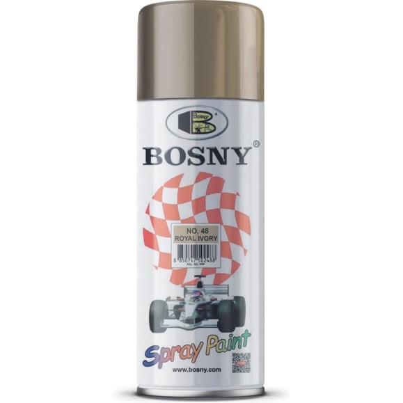 Акриловая краска Bosny слоновая кость RAL1014 48 Акриловая краска Bosny слоновая кость RAL1014 48