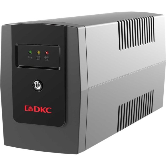 Линейно-интерактивный источник бесперебойного питания DKC серии Info, 800 ВА/480 Вт, 1/1, 2xSchuko,1x8Aч INFO800S Линейно-интерактивный источник бесперебойного питания DKC серии Info, 800 ВА/480 Вт, 1/1, 2xSchuko,1x8Aч INFO800S