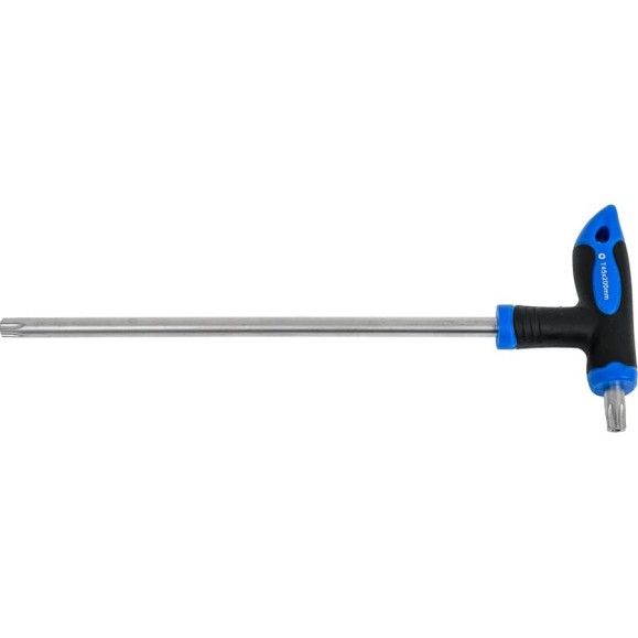 Ключ Rockforce TORX Т-образный с прорезиненной рукояткой T45х200мм RF-76745G(25705) Ключ Rockforce TORX Т-образный с прорезиненной рукояткой T45х200мм RF-76745G(25705)