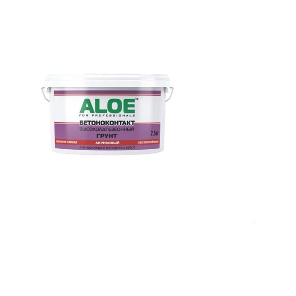Бетоноконтакт грунт ALOE 6кг 008886 Бетоноконтакт грунт ALOE 6кг 008886