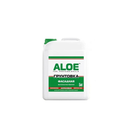 Грунт акриловый фасадный ALOE 5 л 008557 Грунт акриловый фасадный ALOE 5 л 008557