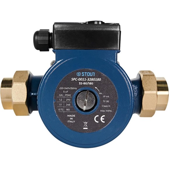 Циркуляционный насос STOUT 32-80/180 220/240V 50Hz с латун SPC-0011-3280180 RG0093JHDQRE7M Циркуляционный насос STOUT 32-80/180 220/240V 50Hz с латун SPC-0011-3280180 RG0093JHDQRE7M