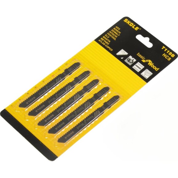 Пилки для электролобзика SKOLE (P1) T119B (50шт/упаковка) P1 T119B