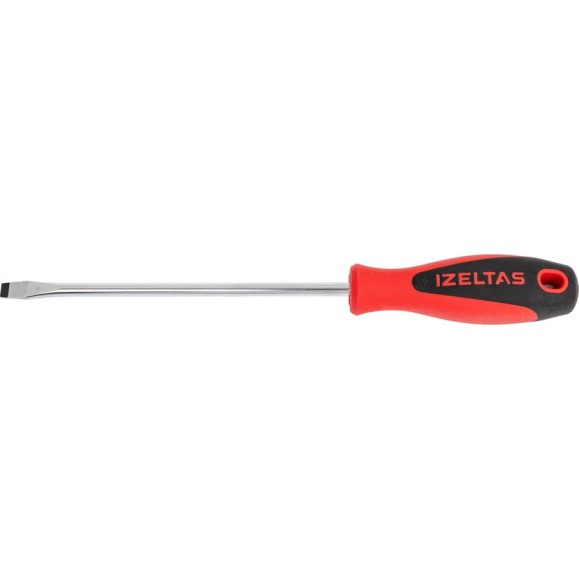 Отвертка с прямым шлицем ERGONOMIK 6х150мм IZELTAS 4350176150 Отвертка с прямым шлицем ERGONOMIK 6х150мм IZELTAS 4350176150