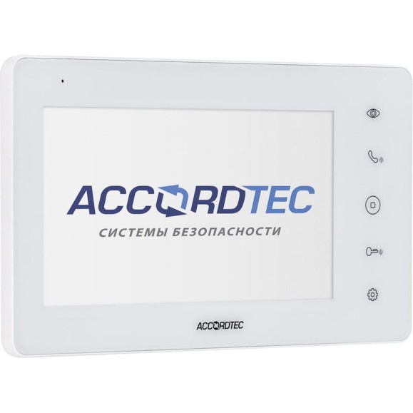 Видеодомофон ACCORDTEC AT-VDA752C/SD WH AT-05853 Видеодомофон ACCORDTEC AT-VDA752C/SD WH AT-05853