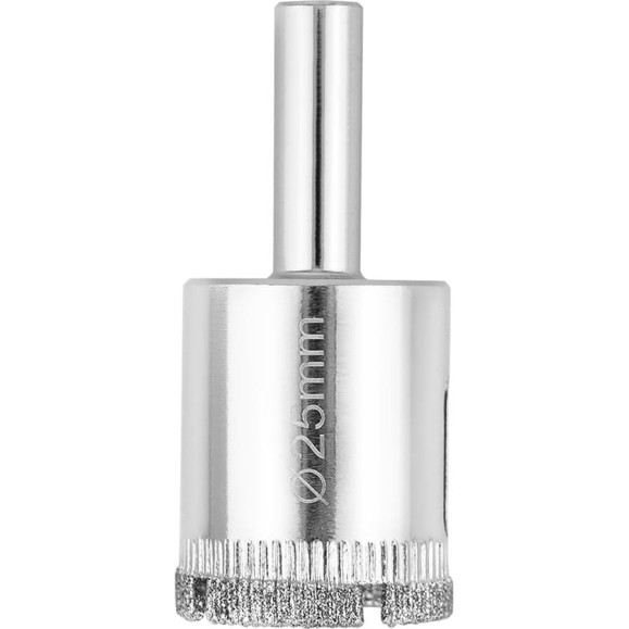 Коронка по стеклу (25 мм; ц/х) Vertextools 333-25