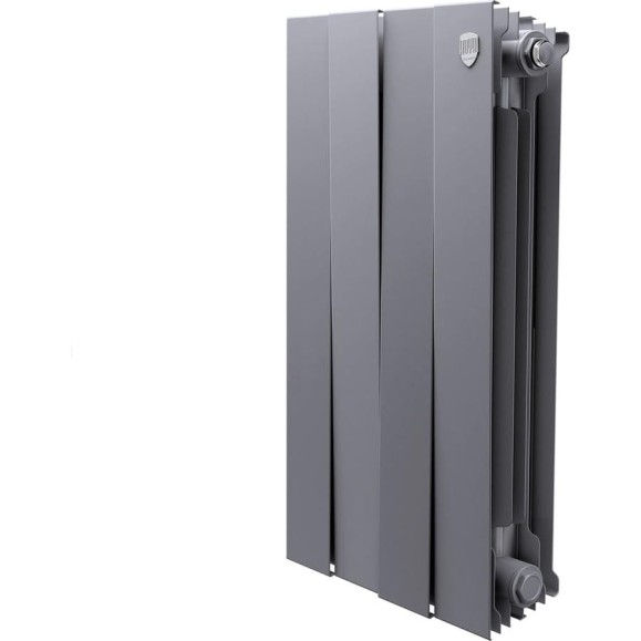 Радиатор биметаллический ROYAL THERMO PianoForte 500 Серебристый - 4 секц. НС-1682375 Радиатор биметаллический ROYAL THERMO PianoForte 500 Серебристый - 4 секц. НС-1682375