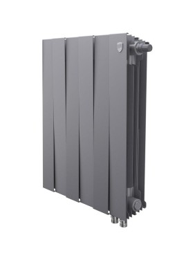 Радиатор биметаллический ROYAL THERMO PianoForte 500 Серебристый VR80 - 6 секц. НС-1682381