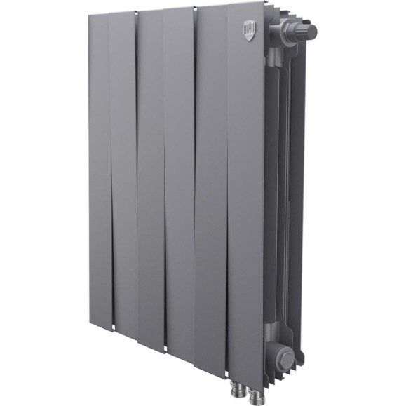 Радиатор биметаллический ROYAL THERMO PianoForte 500 Серебристый VR80 - 6 секц. НС-1682381 Радиатор биметаллический ROYAL THERMO PianoForte 500 Серебристый VR80 - 6 секц. НС-1682381