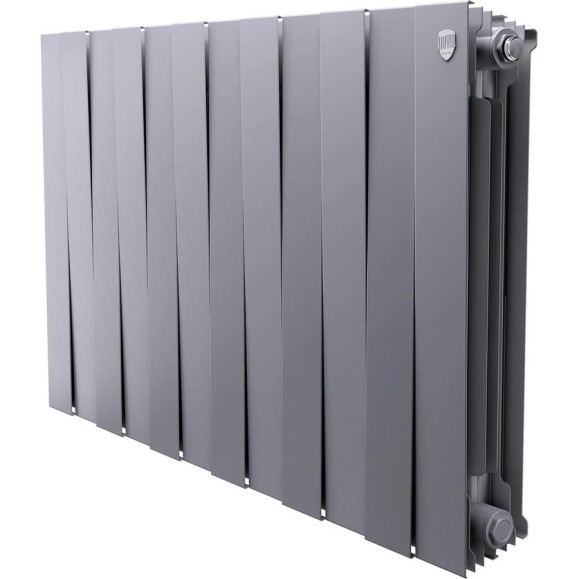 Радиатор биметаллический ROYAL THERMO PianoForte 500 Серебристый - 12 секц. НС-1682374 Радиатор биметаллический ROYAL THERMO PianoForte 500 Серебристый - 12 секц. НС-1682374