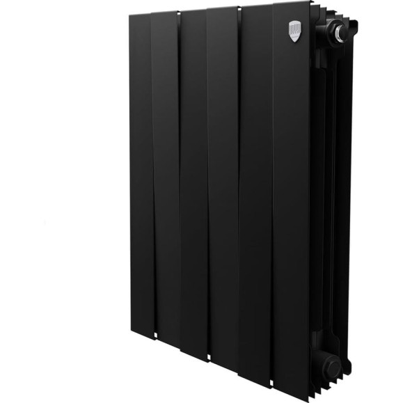 Радиатор биметаллический ROYAL THERMO PianoForte 500 Чёрный - 6 секц. НС-1682387 Радиатор биметаллический ROYAL THERMO PianoForte 500 Чёрный - 6 секц. НС-1682387
