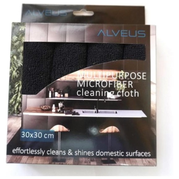 Салфетка из микрофибры ALVEUS 300x300-комплект (4) 1131403