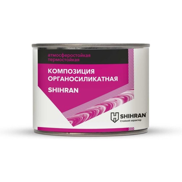 Органосиликатная композиция SHIHRAN красная, RAL 3020 0,4кг 007513