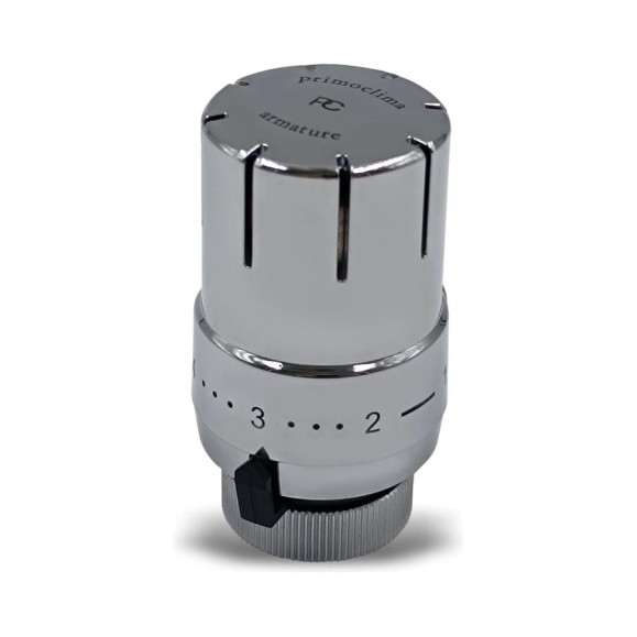 Термостатическая головка Primoclima Armature Mini, М30x1,5, хром PCHEAD15C