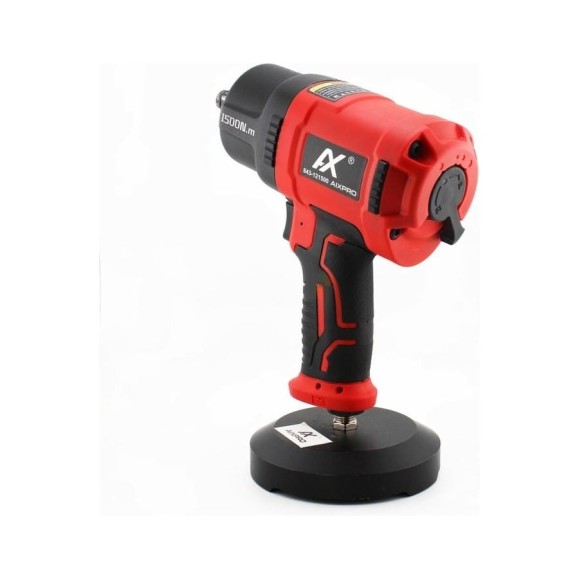 Пневмогайковерт AIXPRO 1/2", 1500 N.m. максимальное усилие, 2,5 кг, 390 л/м, композитный, 8500r/min, Twin Hammer 843-121500 843-121500 Пневмогайковерт AIXPRO 1/2", 1500 N.m. максимальное усилие, 2,5 кг, 390 л/м, композитный, 8500r/min, Twin Hammer 843-121500 843-121500