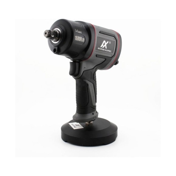 Пневмогайковерт AIXPRO 1/2", 1600 N.m. максимальное усилие, 2 кг, 390 л/м, композитный, 8500r/min, Twin Hammer 843-061600 Пневмогайковерт AIXPRO 1/2", 1600 N.m. максимальное усилие, 2 кг, 390 л/м, композитный, 8500r/min, Twin Hammer 843-061600