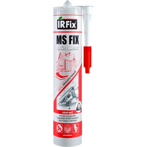 Клей-герметик гибридный IRFIX MS FIX 310мл 20086 Клей-герметик гибридный IRFIX MS FIX 310мл 20086