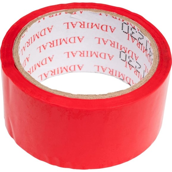 Скотч ADMIRAL STARS красный 48мм х 50м 42мкм 54408885
